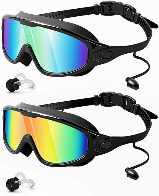 Wide View Anti Fog&UV Swimming Goggles UNISEX