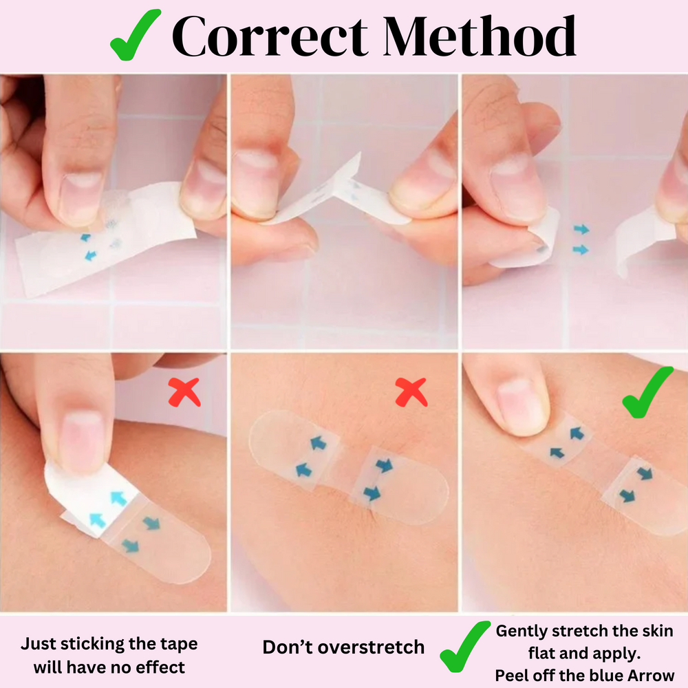 V- Face Lifting Invisible Adhesive Tape