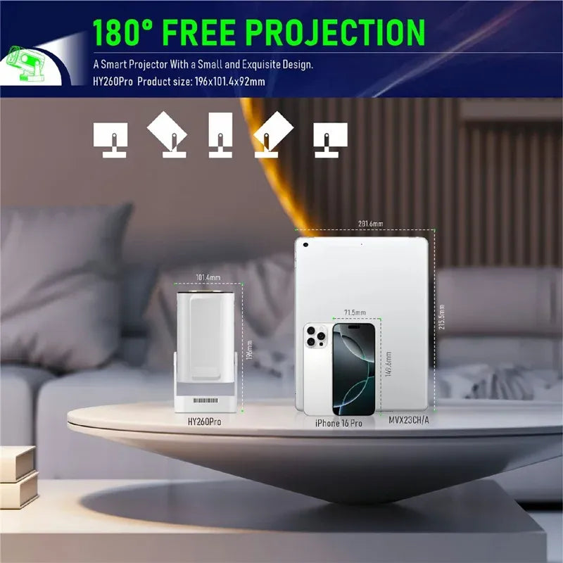 HY260 Pro Android LED Video Projector
