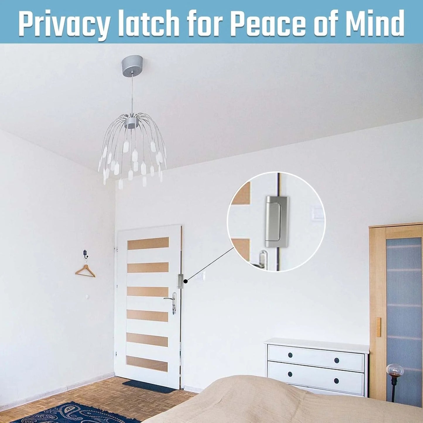 Home Security Door Reinforcement Lock