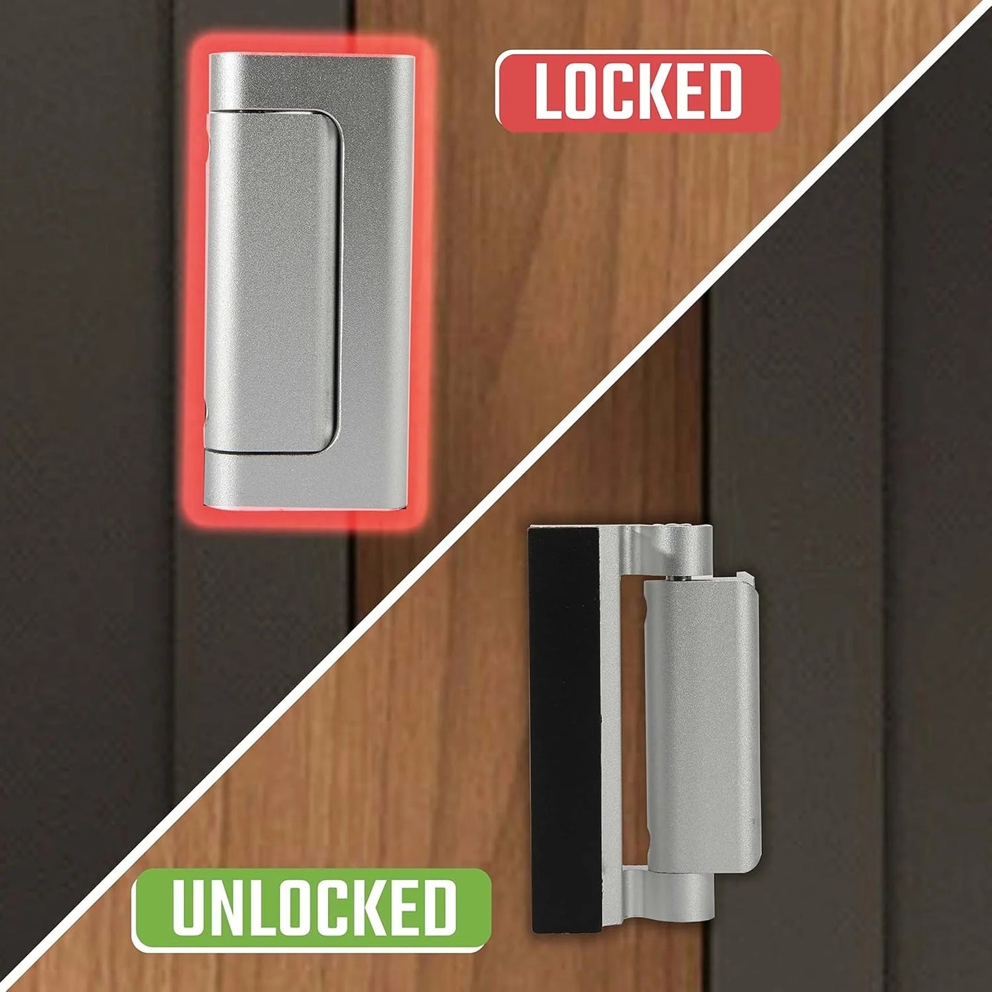 Home Security Door Reinforcement Lock