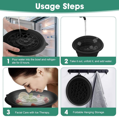 Portable Facial Ice Bowl
