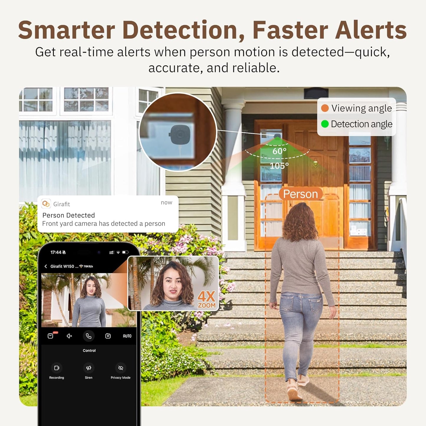 Chromax 3MP 2K Dual Band Indoor Security Cam