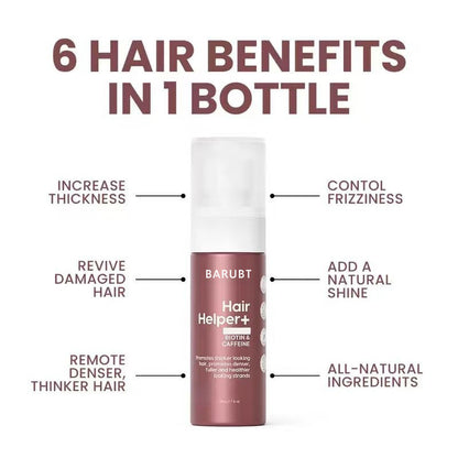 Hair Helper+ Biotin & Caffeine UNISEX Hair Serum