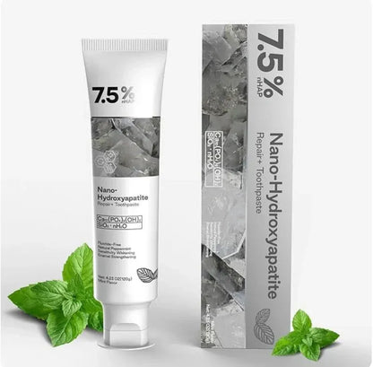 Fluoride-Free Hydroxyapatite Toothpaste