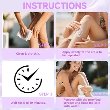 PHOFAY Smooth Hair removal Cream for Women