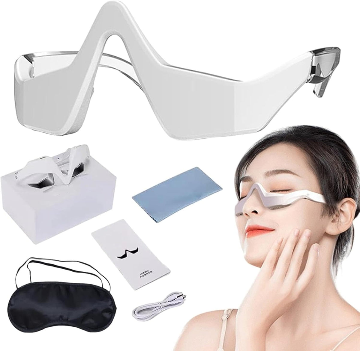 Red Light Glasses for Under-Eye