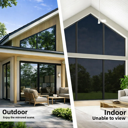 2 way Privacy Mirror Sheet for home with solar control