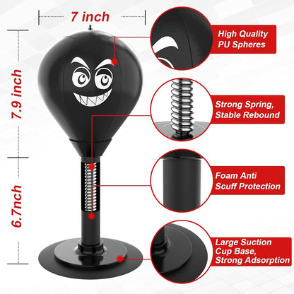 Desktop Punching Bag with Suction Cup