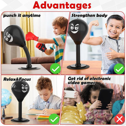 Desktop Punching Bag with Suction Cup