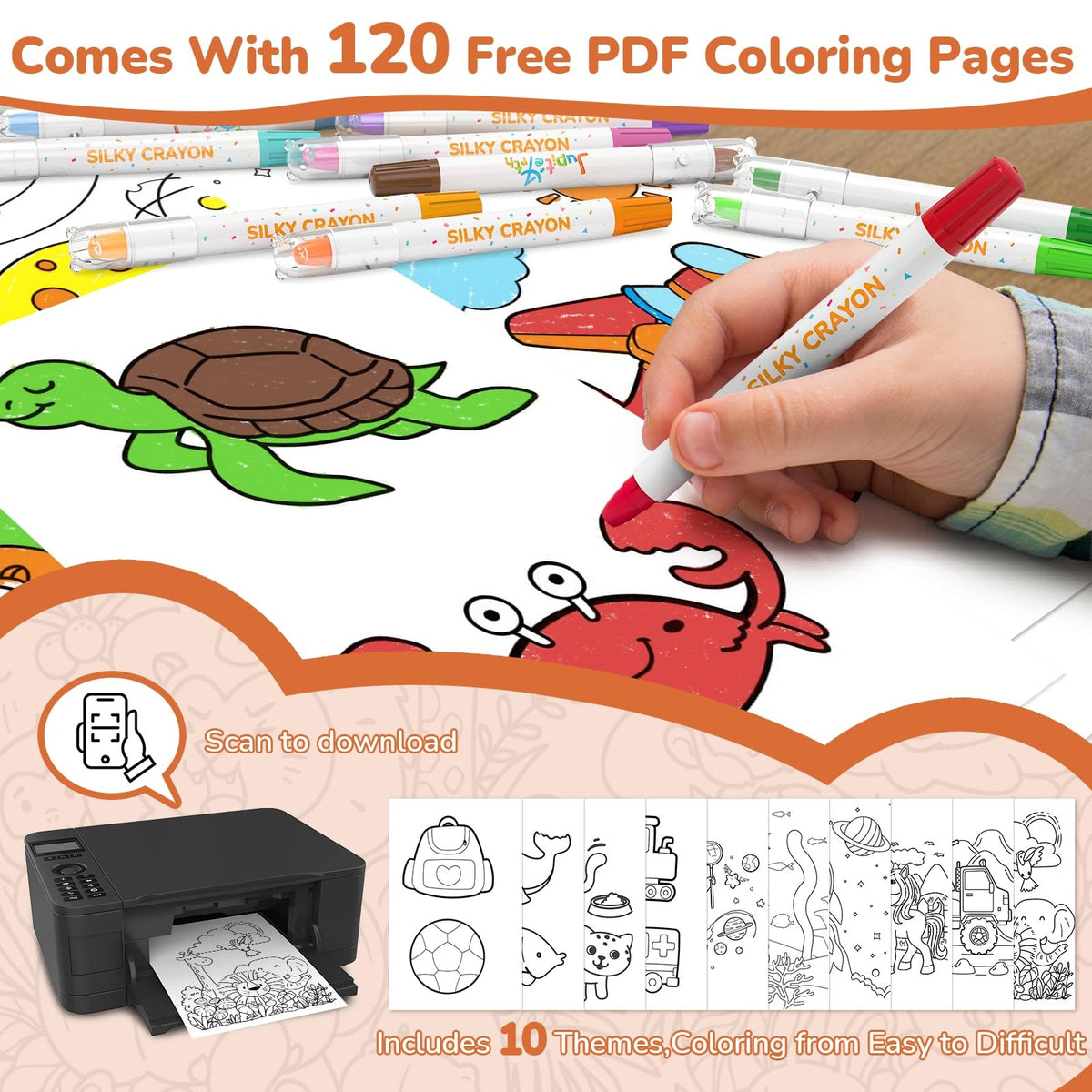 Twistjoy Washable Crayons