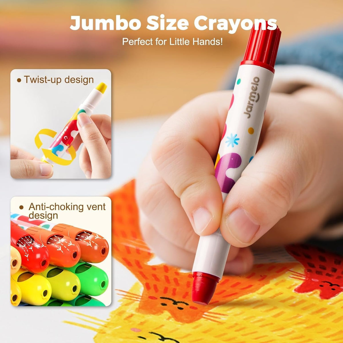 Twistjoy Washable Crayons
