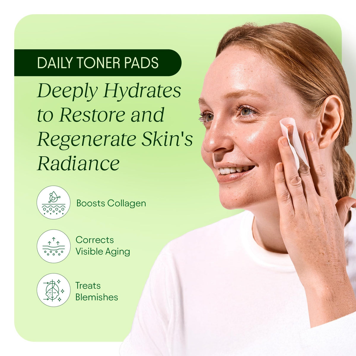 JiYu Toning Polish Pads - Korean Skincare for Dark Spots