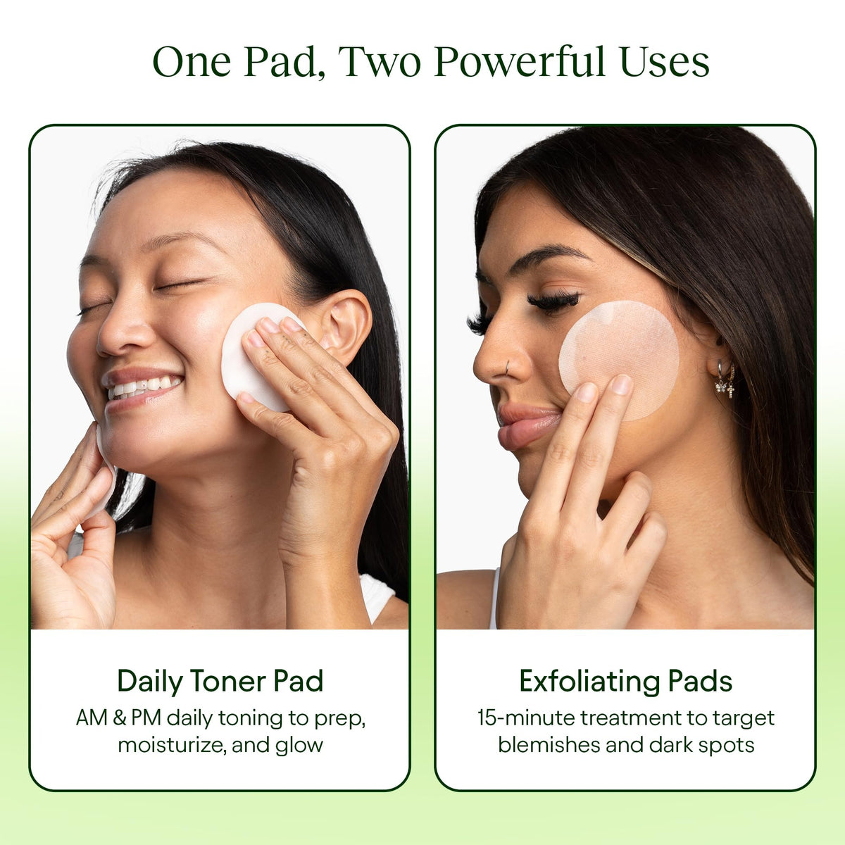 JiYu Toning Polish Pads - Korean Skincare for Dark Spots