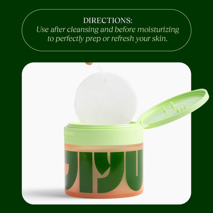 JiYu Toning Polish Pads - Korean Skincare for Dark Spots