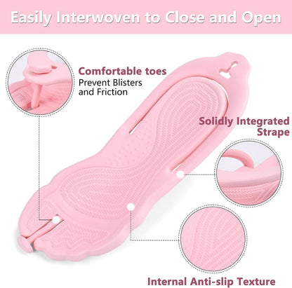 Flip Flops for Women Men Shower Shoes Foldable Beach Sandals