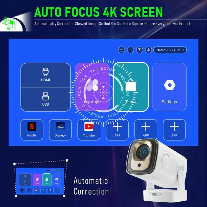 HY260 Pro Android LED Video Projector