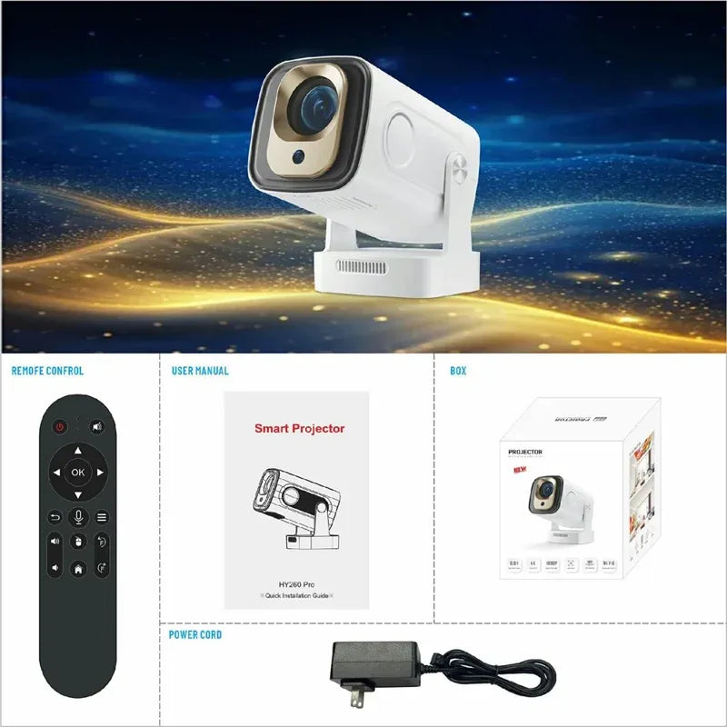 HY260 Pro Android LED Video Projector