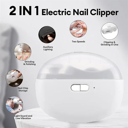 Safe Electric Nail Clipper
