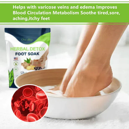 Oveallgo Herbal Ultimate Detox foot soak Beads