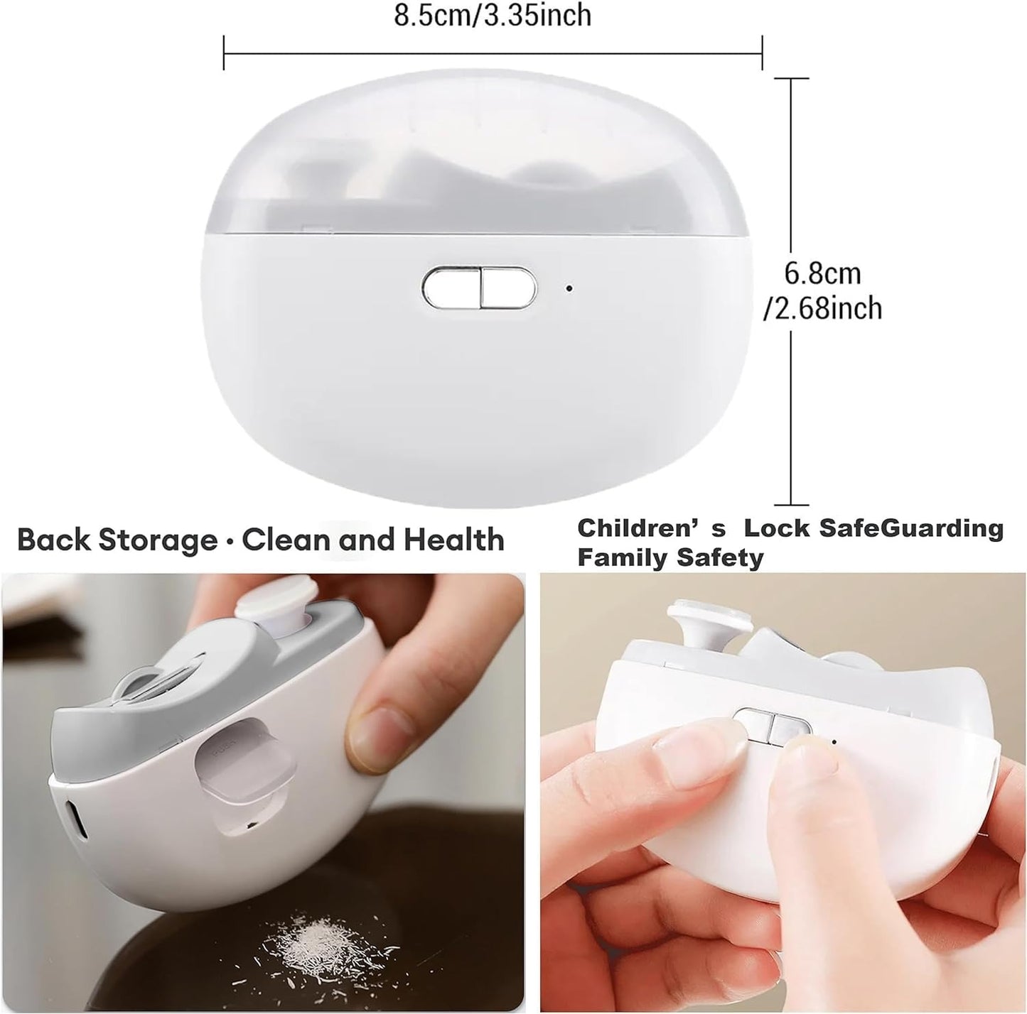 Safe Electric Nail Clipper