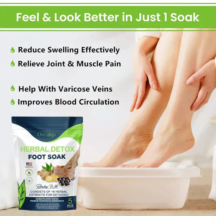 Oveallgo Herbal Ultimate Detox foot soak Beads